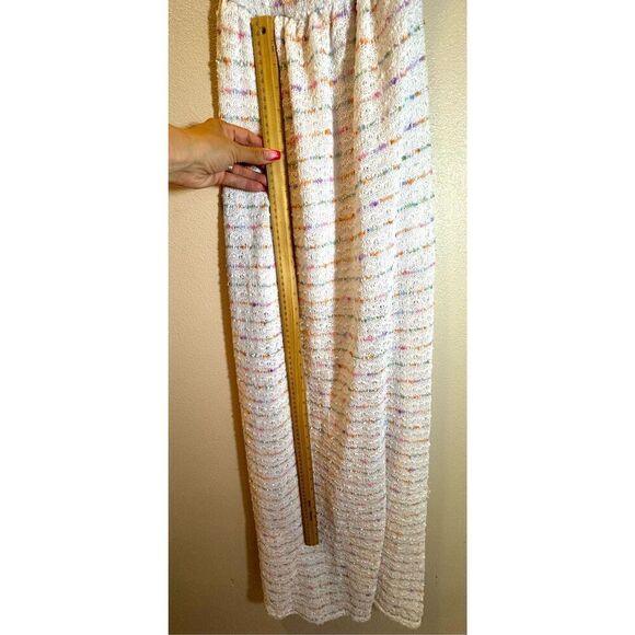 Dainty Hooligan Knit Full Length Strapless Open Back Dress Women's Small - Picture 8 of 11